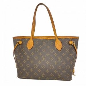 Louis Vuitton Monogram Neverfull PM Tote Bag M40155 Brown Women's